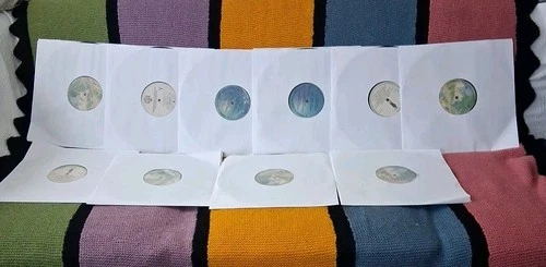 Lot of 10 Grateful Dead Jerry Garcia Bob Weir Records LP (VINYL ONLY NO COVERS)