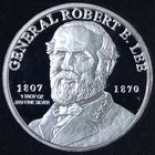 1 oz Silver Round/Medal - Gen. Robert E. Lee CSA Commemorative Coin - Civil War