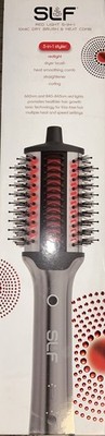   SLF Red Light Therapy 5-in-1 Ionic Dry Hair Brush & Heat Comb OPEN BOX TESTED