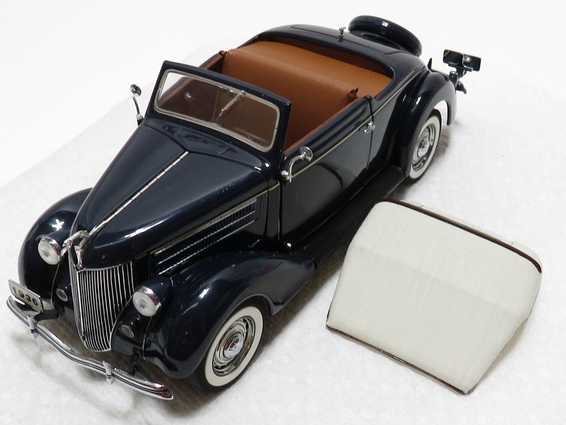 1936 THE DANBURY MINT MBI FORD DELUXE CABRIOLET - NO BOX AND NO PAPERWORK