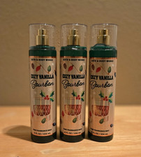 Bath  and Body Works Cozy Vanilla Bourbon Fine Fragrance Mist - 3 pc