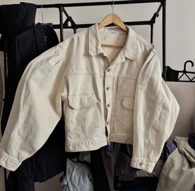 Levi's LVC Soleli Type 2 Jacket 1953 Big E Corduroy Cream Sz2 | eBay