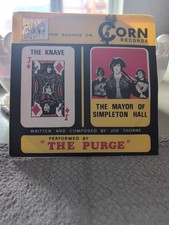 Mega Rare The Purge Mayor of Simpleton Hall Corn Records 1969 Misspress 7"