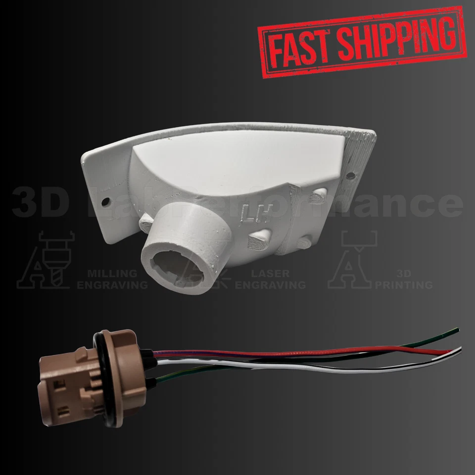 Conjunto de luz de señal delantera izquierda para Mazda RX‐7 1981‐1985 Foto 3 de 4