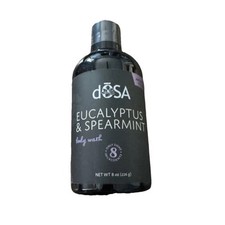 DOSA Naturals Eucalyptus  Spearmint Gentle  Safe Body Wash 8 oz Sealed