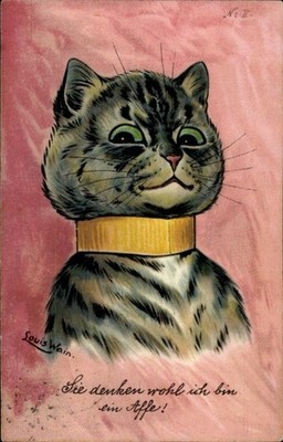 Artist Postcard Wain, Louis, You Think I'm a Monkey,... - 11440566