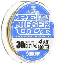 SUNLINE PE Line Saltimate Jigger ULT  Set of 4  984.9 ft (300 m)  No. 1.7  30