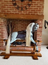 'Brigadier' - FH Ayres Extra Carved Rocking Horse c1920 - FREE DELIVERY