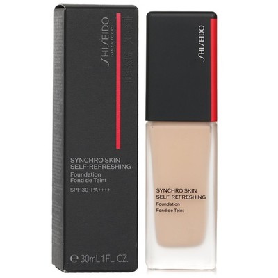 SHISEIDO SYNCHRO SKIN SELF-REFRESHING FOUNDATION SPF30 160 SHELL 1 OZ NEW IN BOX