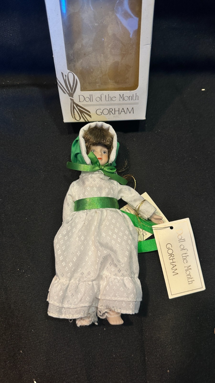 Vintage 1983 Gorham Doll of the Month – January – Porcelain Collectible