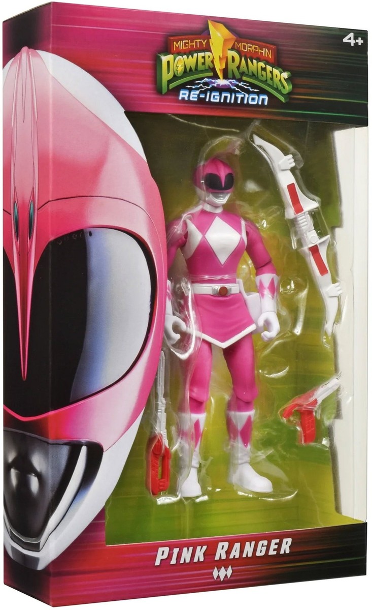 Power Rangers Mighty Morphin Re-Ignition Pink Ranger Action