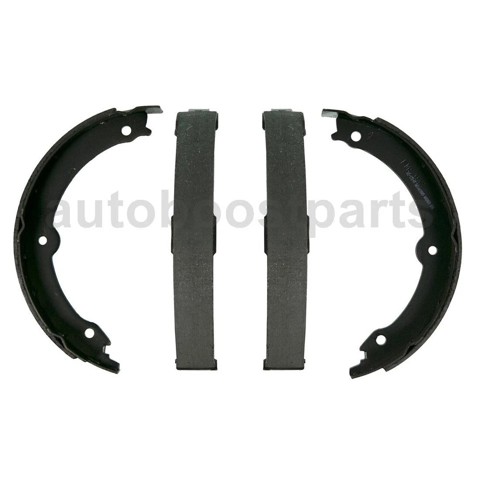 Juego de pastillas de freno de disco delanteras traseras zapata de freno de estacionamiento para Toyota Tundra 2007-2017 Foto 2 de 4