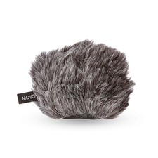 Movo WS-G9 Furry Outdoor Microphone Windscreen Muff for Portable Digital Reco...
