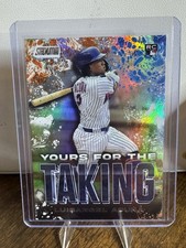 Luisangel Acuna Rookie Insert Topps 2025 Stadium Club Yours For The Taking YK-8