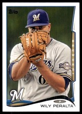 Wily Peralta 2014 Topps #96 Brewers MLB READ FREE SHIPPING AutographDen