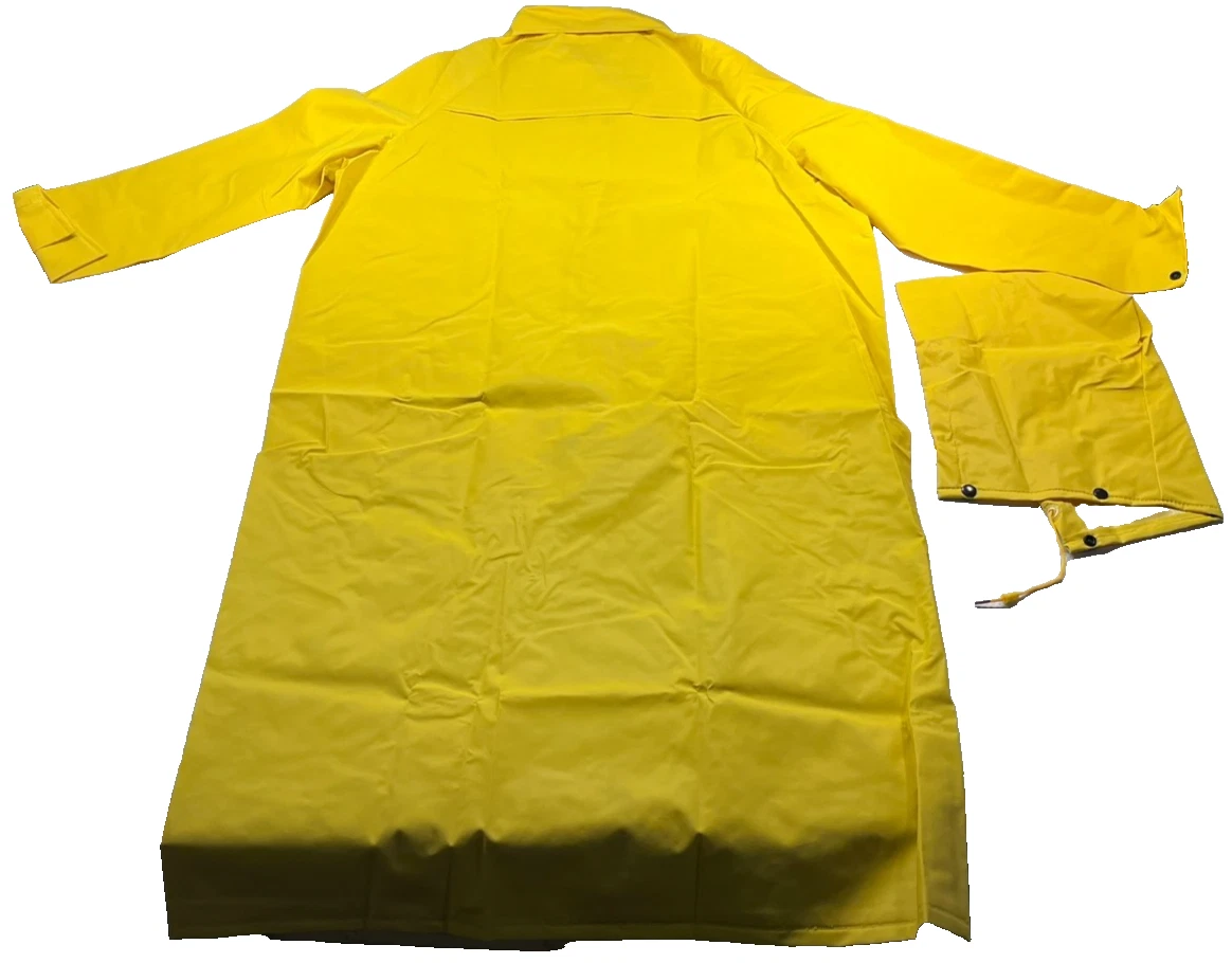MCR Safety Rain Coat with Hood Classic 200C Size M Qty 2 image 6