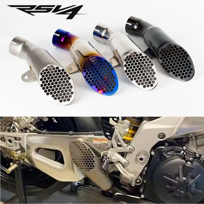 Motorcycle Exhaust Muffler Fit For Aprilia RSV4 1100 Factory 2021-2024 Slip-on