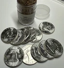 1960-P Franklin Half Dollar Uncirculated/ BU  Roll