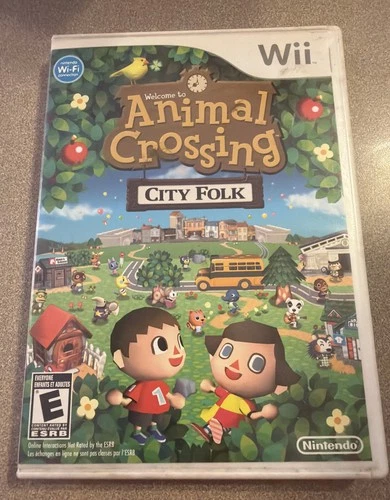 Animal Crossing: City Folk (Nintendo Wii, 2008) without Manual