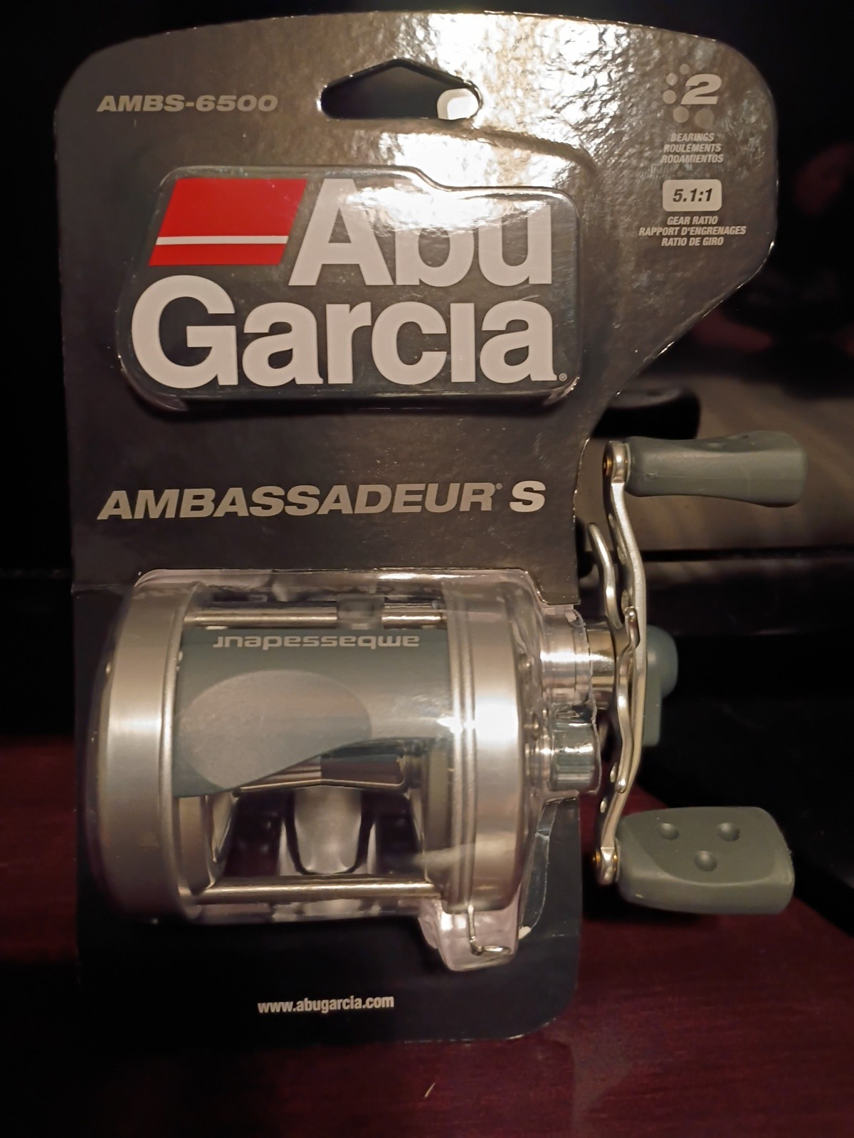 Abu Garcia Ambassadeur 6500S Baitcasting Fishing Reel - AMBS6500
