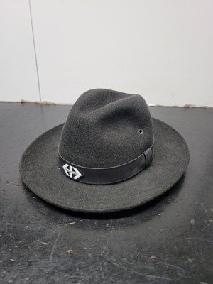 Black CIMA Fedora Hat #558