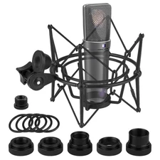 Geekria Shock Mount Mic Holder for Neumann U87, TLM193, TLM127, TLM103, TLM102