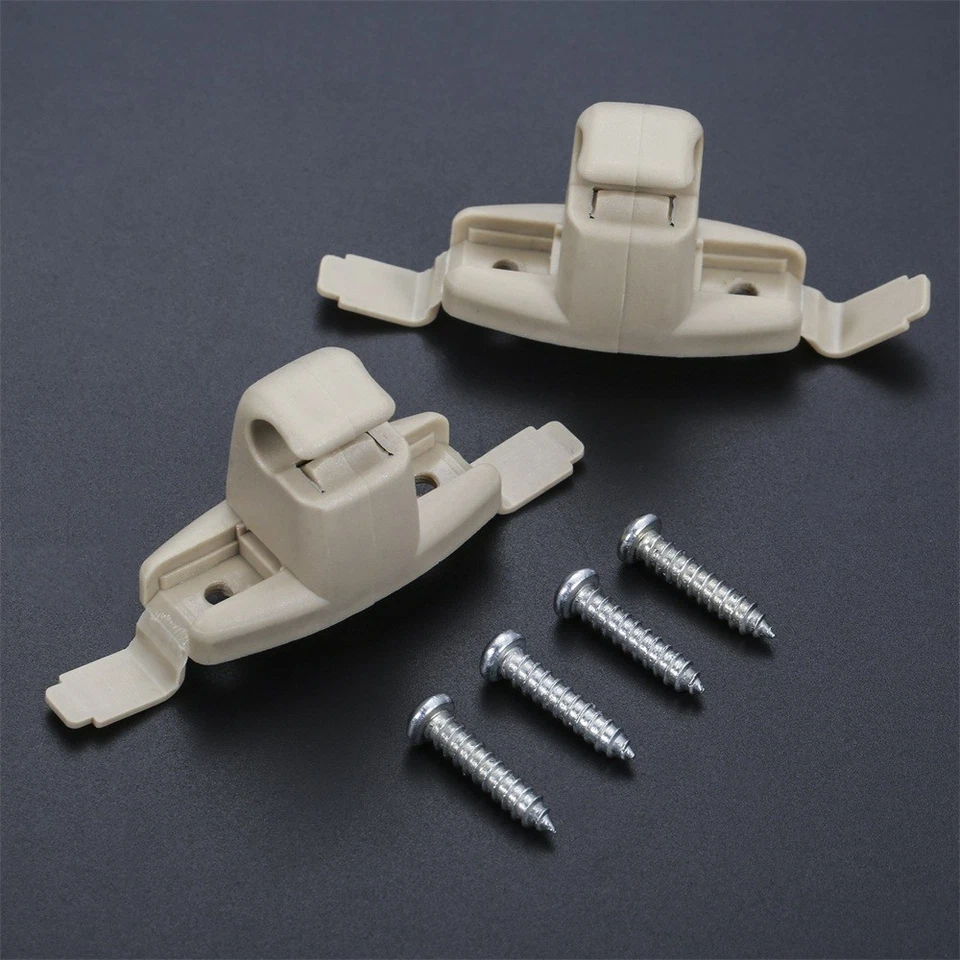 Soporte de clip para para parasol de coche de plástico de 2 piezas 51168243575 para BMW 325Ci 2001-06 Foto 4 de 4