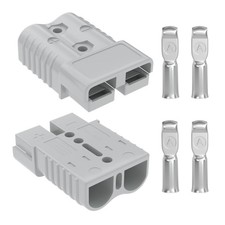 175 Amp 1/0AWG Battery Quick Connect/Disconnect Connector Kit, Heavy-Duty Win...