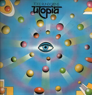 Utopia Todd Rundgrens Utopia ITALIAN PRESSING NEAR MINT Bearsville Vinyl LP