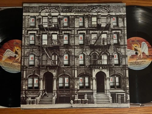 Led Zeppelin 2 lp Physical Graffiti **Swan Song** Monarch OG EX