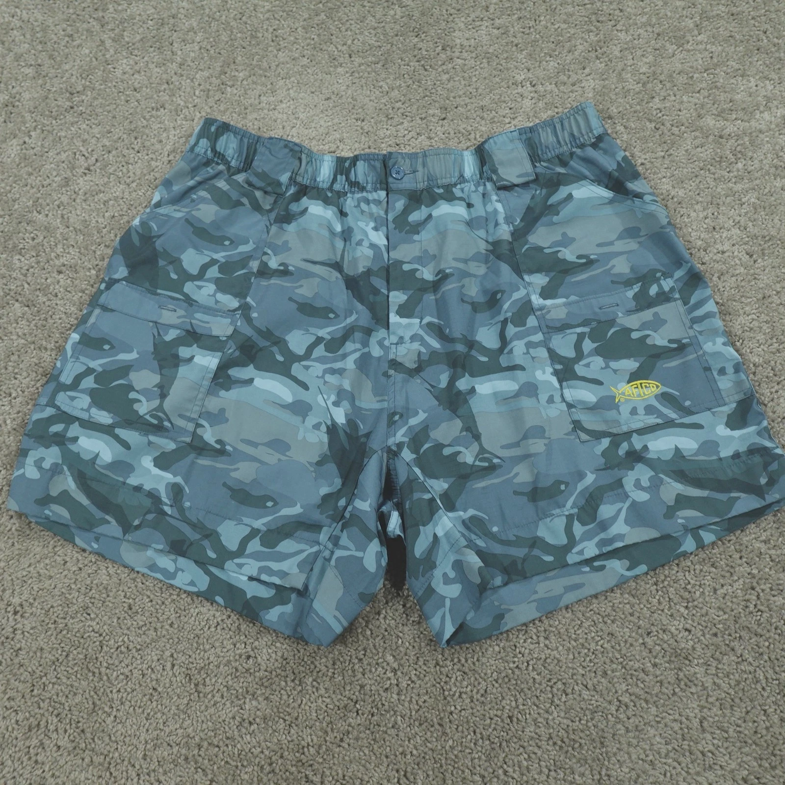 AFTCO Short Mens 44 Performance Fishing Utility Cargo Pockets Camo
Opens in a new window or tab