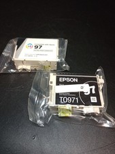 New Epson 79 Genuine Black Noir Ink Cartridge T0971 For Stylus Photo 1400  One