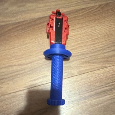 Hasbro Launcher + Custom 3D Printed High Quality Launcher Grip