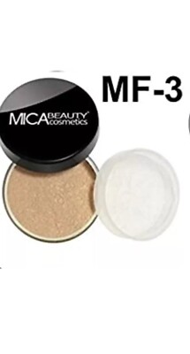 MICA BEAUTY Mineral Foundation Powder 9 Grams Brand New - MF3 -Toffe