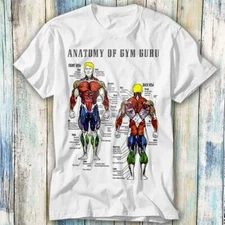Anatomy Of GYM Guru Master T Shirt Meme Gift Top Tee 1411