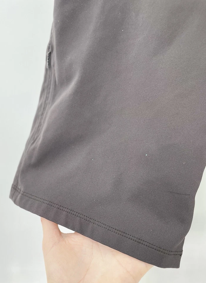 Nau Tech Women’s Stretch Brown Hiking Shorts Size 4, Flaw See Photos - Image 4 of 4