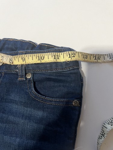 WONDER NATION Girls Kids Size 7 Pants Jeans Chino Adjustable Waistband LOT of 2 - Picture 6 of 16
