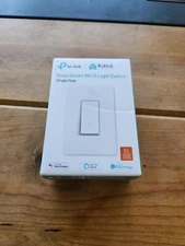 NEW TP-LINK Kasa Smart WiFi Light Switch Single Pole- White HS200 Factory sealed