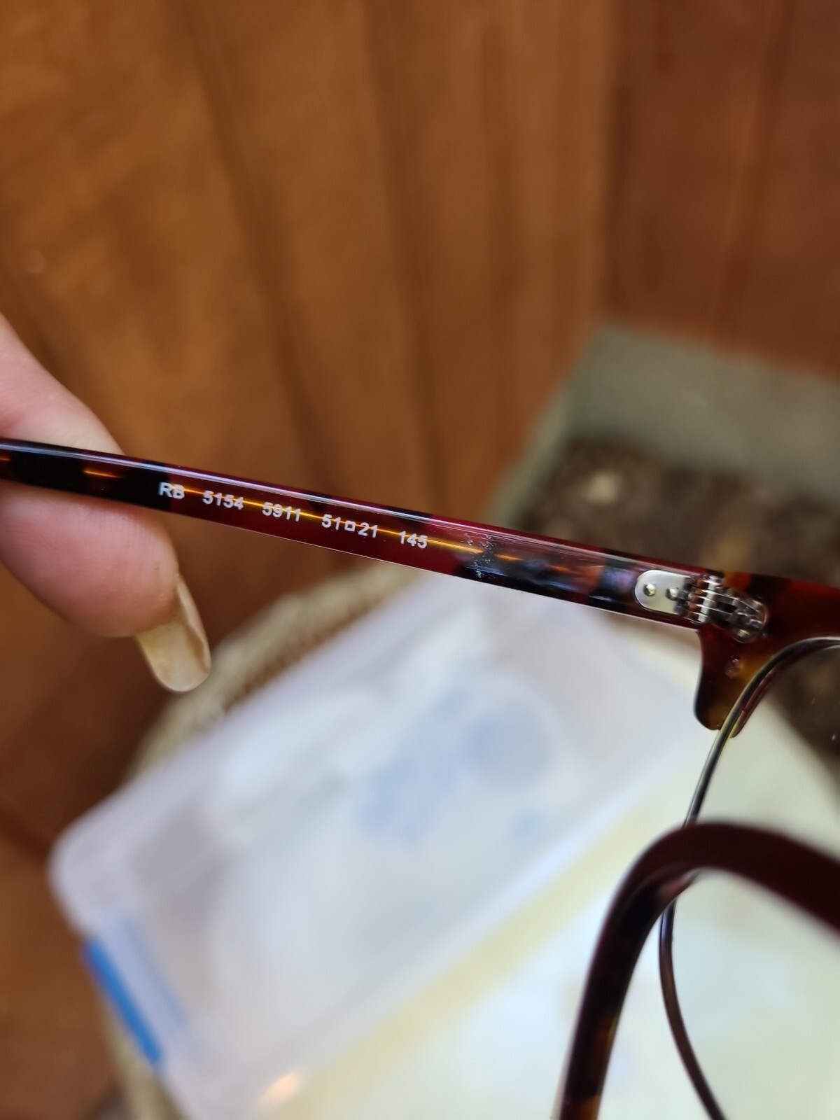 rayban eyeglass frames Rx - image 4