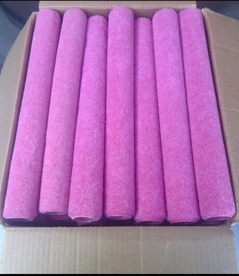 1-DOZEN 18'' X 3/8 LG SURFACE ROLLER COVERS POLYESTER USA MADE 70% OFF