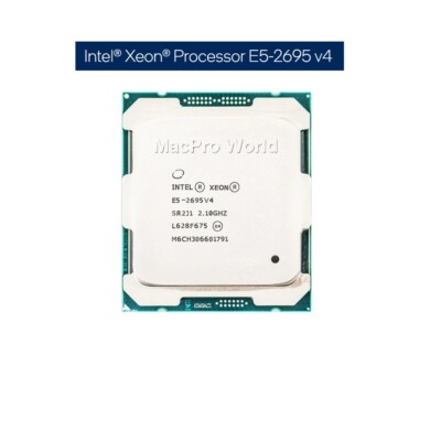 INTEL XEON E5-2695 V4 CPU PROZESSOR 18 CORE 2.10GHZ 45MB L3 CACHE 120W SR2J1