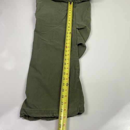 Vtg perfect fade US Military Green Winfield Cold Weather Cargo Pants Large 36x29 - Picture 16 of 18