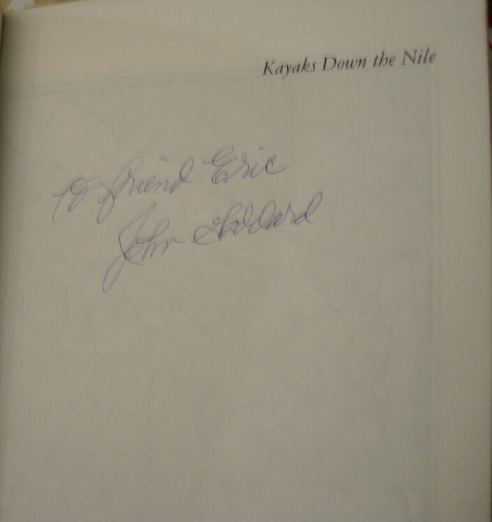 Kayaks Down The Nile by John Goddard (paperback, 1979) SIGNED eBay