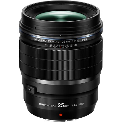 OM System M.Zuiko Digital ED 25mm F/1.2 Pro Lens *NEW*