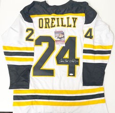 NHL Boston Bruins #24 Terry O'Reilly Signed XL Jersey Certified JSA w/ COA 
