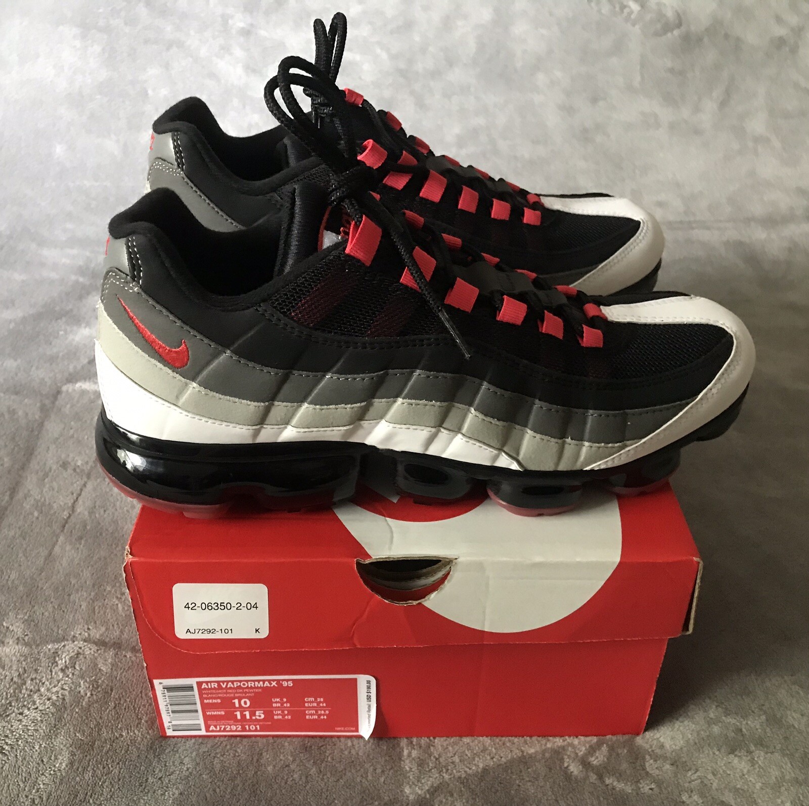 nike air vapormax 95 red