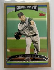 2006 Topps Update Gold /2006 JP Howell #UH85 Rookie RC Tampa Bay Devil Rays