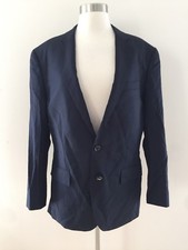 NEW JCREW Ludlow suit jacket with double vent Italian wool 40S Navy 28130 425
