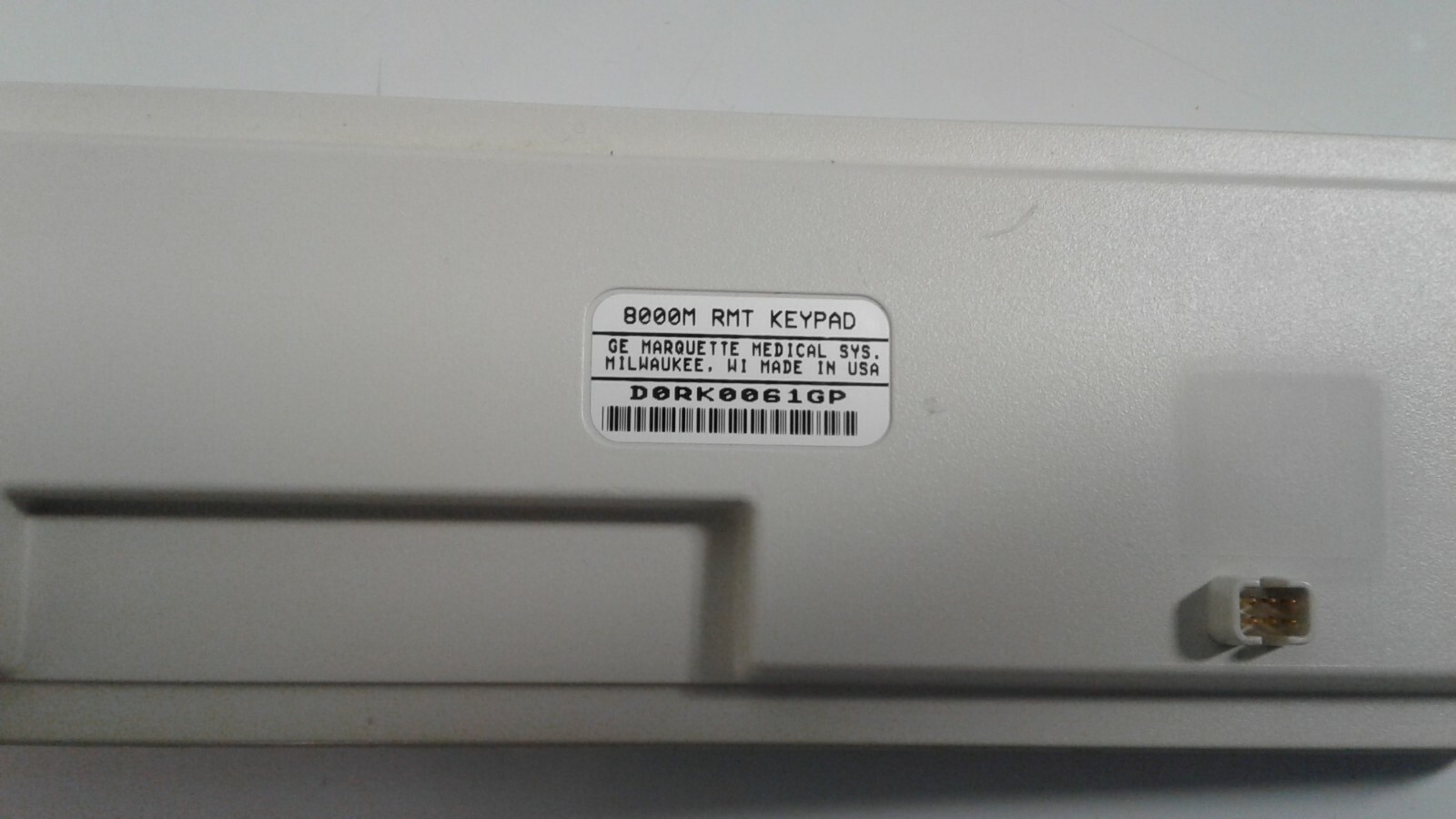 GE MEDICAL SYSTEMS 8000M RMT KEYPAD ADULT 8000M-8000I