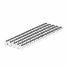 3/16 x 1/4 Inch Neodymium Rare Earth Disc Magnets N48 (50 Pack)